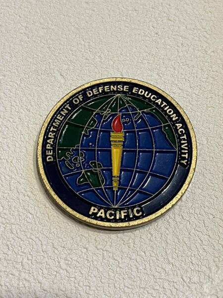 クリッパーコーラス DODEA Clipper Chorus - Kinser Elementary School Okinawa, Japan Challenge Coin 米軍 チャレンジコイン 希少 レトロ