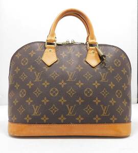 LOUIS VUITTON ルイヴィトン ★ モノグラム アルマPM M51130旧型 ハンドバッグ パドロック/鍵あり【VI0050】レディース