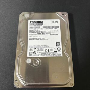 A16:（動作保証/AVコマンド対応/使用0時間）SATA 3.5インチHDD 1TB TOSHIBA DT01ACA100