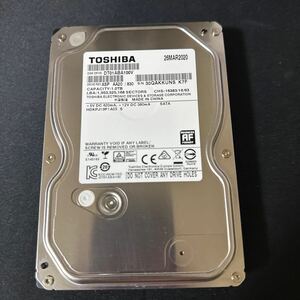 A88:◇動作保証/AVコマンド対応◆使用0時間 TOSHIBA SATA 3.5インチHDD SATA 1000GB DT01ABA100V 1TB