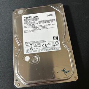 A92:◇動作保証/AVコマンド対応◆使用0時間 TOSHIBA SATA 3.5インチHDD SATA 1000GB DT01ABA100V 1TB