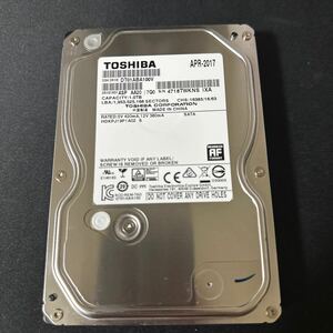 A96:◇動作保証/AVコマンド対応◆使用0時間 TOSHIBA SATA 3.5インチHDD SATA 1000GB DT01ABA100V 1TB