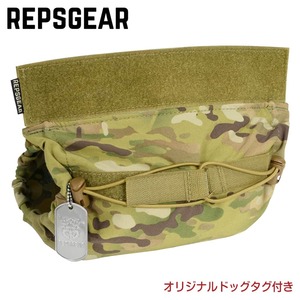 REPSGEAR ドロップポーチ JACKET STASH POCKET プレキャリ用 PTOT36 [ マルチカム ]