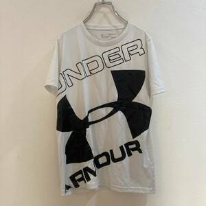 UNDER ARMOUR/アンダーアーマー 半袖 スポーツウェアTシャツ サッカー ホワイト ジュニア YXL