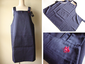  new goods POLOpo lobby si-esH type full apron M-L navy blue navy kai tuck Family 