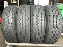 2021年製　深溝　送料無料　195/80R15 107/105N LT（ブリヂストン）ECOPIa RD613 4本 A.88_画像1