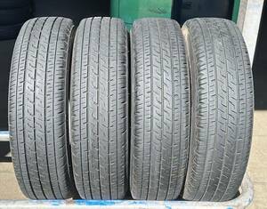 送料無料　165/80R13 94/93 (ブリヂストン ) ECOPIa R710 4本　A.22