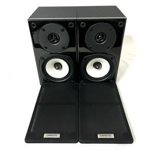 【ペア同番☆美品】ONKYO オンキヨー 2Way スピーカーシステム D-109XM