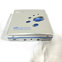 【リモコン付】SONY ソニー MD WALKMAN MZ-E520 ポータブルMDプレーヤー ウォークマンRM-MC33EL_画像6