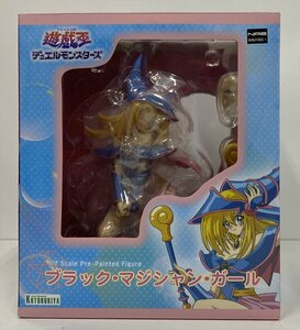 Ig940★ブラック・マジシャン・ガール 遊☆戯☆王デュエルモンスターズ コトブキヤ フィギュア 中古★