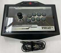 E091★ マッドキャッツ / Mad Catz アーケード ファイト スティック トーナメント エディション TE2+ 本体 ジャンク品 / 1円スタート ★_画像1