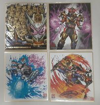 Ga903★仮面ライダー 色紙ART 第4弾 全16種類セット/ゆうパケット可/ジオウ、ビルド、ドライブ他★_画像3