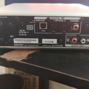 【行董】AA142BPM30 DENON デノン DA-310USB ヘッドホンアンプ DAコンバーター 音響機材 音響機器 オーディオ機器 動作確認済みの画像2