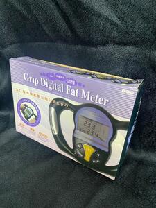 [ new goods / unused ]Grip Digital Fat Meter grip body fat meter ⑤