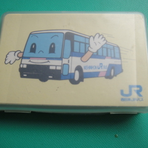 【NISHINIHON JR BUS】 西日本JRバス トランプ 未使用非売品の画像1
