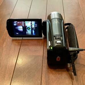 キャノン デジタルビデオカメラ iＶIS ＨＦＲ21 USED 光学20倍ズーム 2012年製の画像2