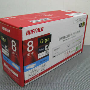 ★未使用品★BUFFALO バッファロー 8ポート スイッチングハブ LSW6-GT-8NS/WH の画像1