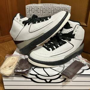 1円～27cm 美品 A MA MANIERE × AIR JORDAN 2 RETRO AIRNESS DO7216-100 ナイキ×ア マ マニエール エアジョーダン2 エアネス )検 1 3 4 5