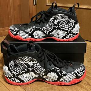 1円～27cm Nike AIR FOAMPOSITE ONE SNAKESKIN 314996-101 スネークスキン ナイキ エアフォームポジット ワン )ヘビ柄 jordan airmax dunk の画像6