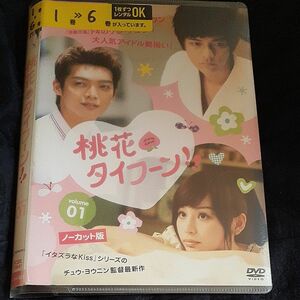 桃花タイフーン！！ ノーカット版 全12巻 [DVDレンタル版]　台湾ドラマ