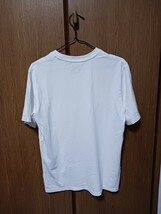 ナノユニバース　nano universe Anti Soaked　ヘビークルーネック 　半袖Tシャツ　M　白_画像2