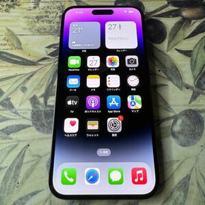 iPhone 14 Pro Max ディープパープル 128 GB SIMフリー