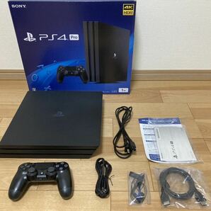 【美品】SONY PlayStation 4 Pro HDD新品 CUH-7200B その他おまけ付きの画像2