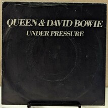 UKオリジナル1981年 Queen & David Bowie / Under Pressure - Soul Brother クイーン&デヴィッドポウイ / アンダー・プレッシャー_画像1