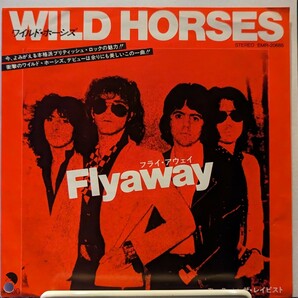 プロモEP Wild Horses / Flyaway ワイルド・ホーシズ / フライ・アウェイ #British Rock Promo Sample サンプル 見本盤 非売品 EMR-20685の画像1