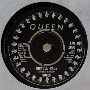1978年UKオリジナル Queen / Bicycle Race - Fat Bottomed Girls EPレコードの画像1