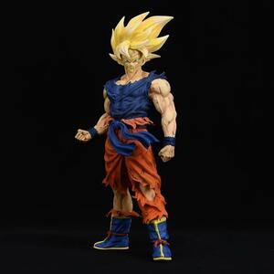 ■ ドラゴンボール ☆【初超 孫悟空 】■ 約43cm 2.6kg 海外限定 漫画風 PVC 箱なし