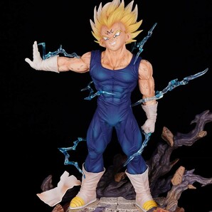 ■ ドラゴンボール ☆【ベジータ】■ 約33cm 1.6kg 海外限定 漫画風 PVC 箱なしの画像2