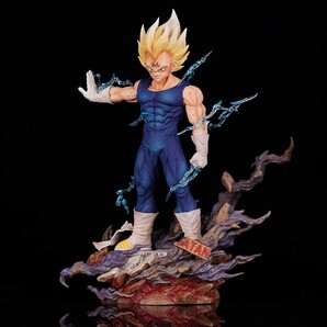 ■ ドラゴンボール ☆【ベジータ】■ 約33cm 1.6kg 海外限定 漫画風 PVC 箱なしの画像7