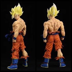 ■ ドラゴンボール ☆【初超 孫悟空 】■ 約43cm 2.6kg 海外限定 漫画風 PVC 箱なし