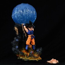 ■ ドラゴンボール ☆【孫悟空】■ 約25cm 1.1kg 海外限定 漫画風 PVC 箱なし_画像6