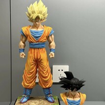 ■ ドラゴンボール ☆【孫悟空】■ 約50cm 2.1kg 海外限定 漫画風 PVC 箱なし_画像2