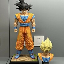 ■ ドラゴンボール ☆【孫悟空】■ 約50cm 2.1kg 海外限定 漫画風 PVC 箱なし_画像4