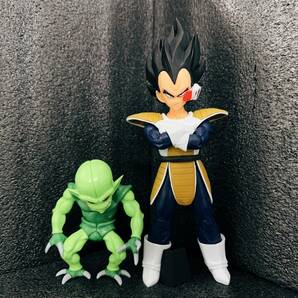 ■ ドラゴンボール ☆【栽培マン&ベジータ】■ 約24cm 0.8kg 海外限定 漫画風 PVC 箱なしの画像1