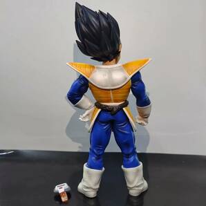 ■ ドラゴンボール ☆【ベジータ】■ 約24cm 0.6kg 海外限定 漫画風 PVC 箱なしの画像2