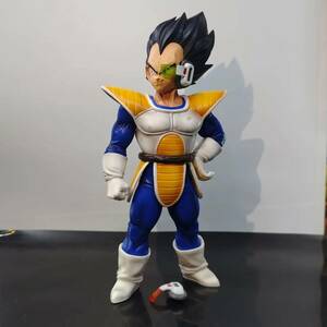 ■ ドラゴンボール ☆【ベジータ】■ 約24cm 0.6kg 海外限定 漫画風 PVC 箱なし