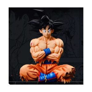 ■ ドラゴンボール ☆【孫悟空】■ 約15cm 0.6kg 海外限定 漫画風 PVC 箱なしの画像5