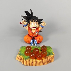 ■ ドラゴンボール ☆【孫悟空】■ 約12cm 0.5kg 海外限定 漫画風 PVC 箱なし