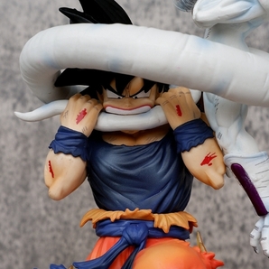 ■ ドラゴンボール ☆【孫悟空 VS フリーザ 】■ 約26cm 1.6kg 海外限定 漫画風 PVC 箱なしの画像9