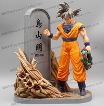 ■ ドラゴンボール ☆【孫悟空 鳥山明 追悼記念】■ 約24cm 1.6kg 海外限定 漫画風 PVC 箱なし_画像1