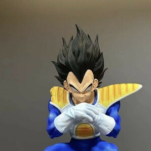 ■ ドラゴンボール ☆【ベジータ】■ 約14cm 0.6kg 海外限定 漫画風 PVC 箱なしの画像4