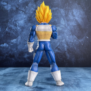 ■ ドラゴンボール ☆【ベジータ】■ 約30cm 0.6kg 海外限定 漫画風 PVC 箱なしの画像4