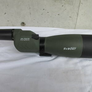 S-1145.フィールドスコープ SVBONY 25-75×70 防水対応 初心者対応の画像2