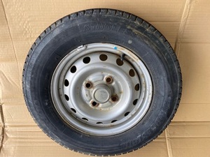 12インチ　スチールホイール　純正　クリッパー（ミニキャブ）トラック　U72T　12X3.500B　1本【S6266】