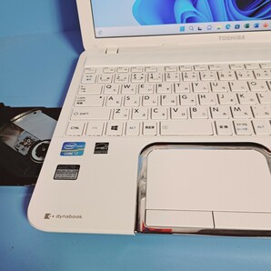 ★最強Corei7★/メモリ16GB/新品SSD512GB/Windows11HOME/T552/58HW/Office2019H&B/ブルーレイ/Webカメラ/東芝/dynabook/TOSHIBA/Bluetoothの画像3