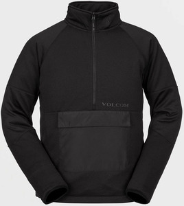 Volcom ボルコム Tech Fleece Pullover ジップ プルオーバー 疎水性フリース Lサイズ スキー スノボ